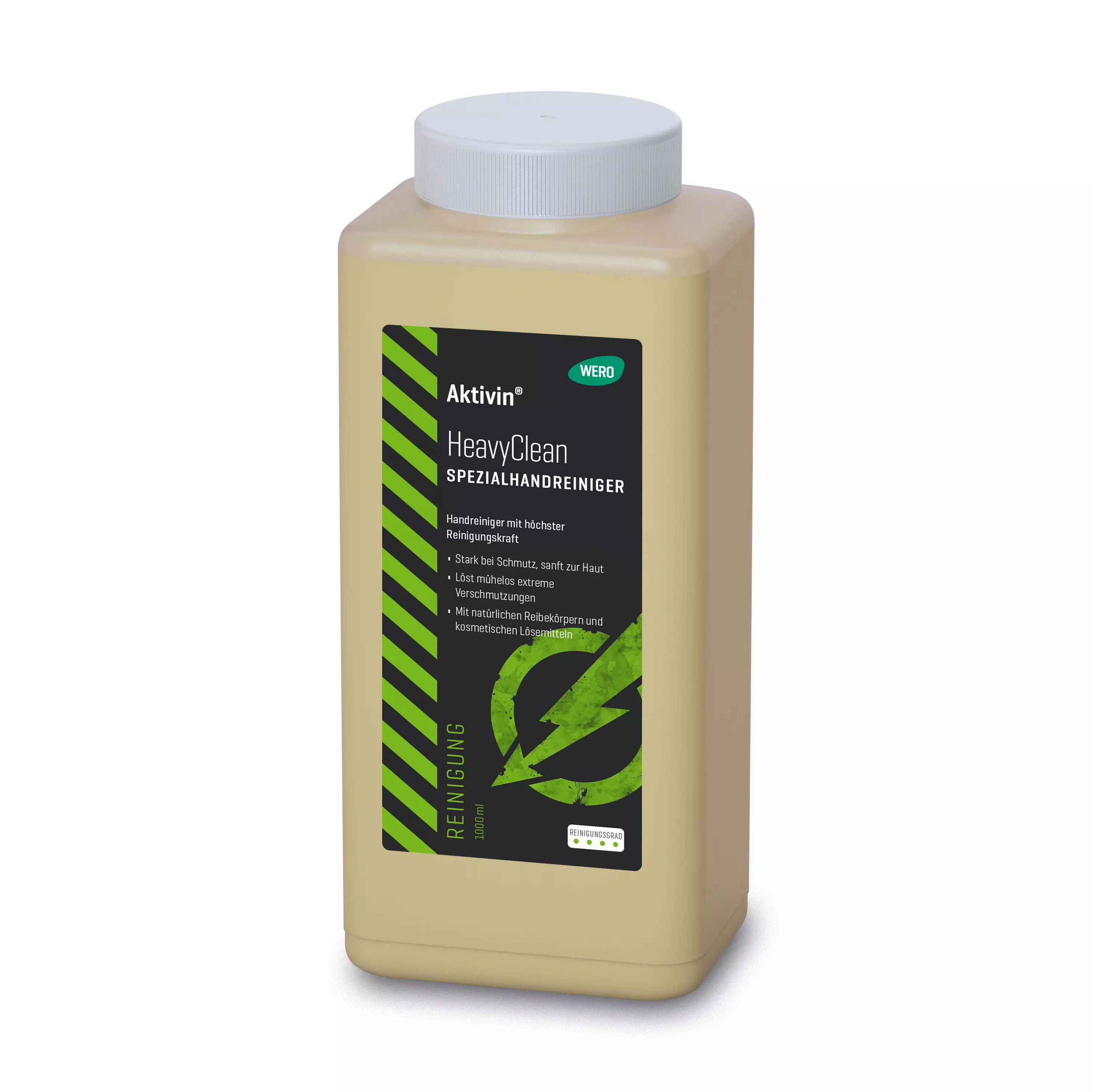 Special hand cleaner Aktivin® HeavyClean - Euro bottle, 1,000 ml