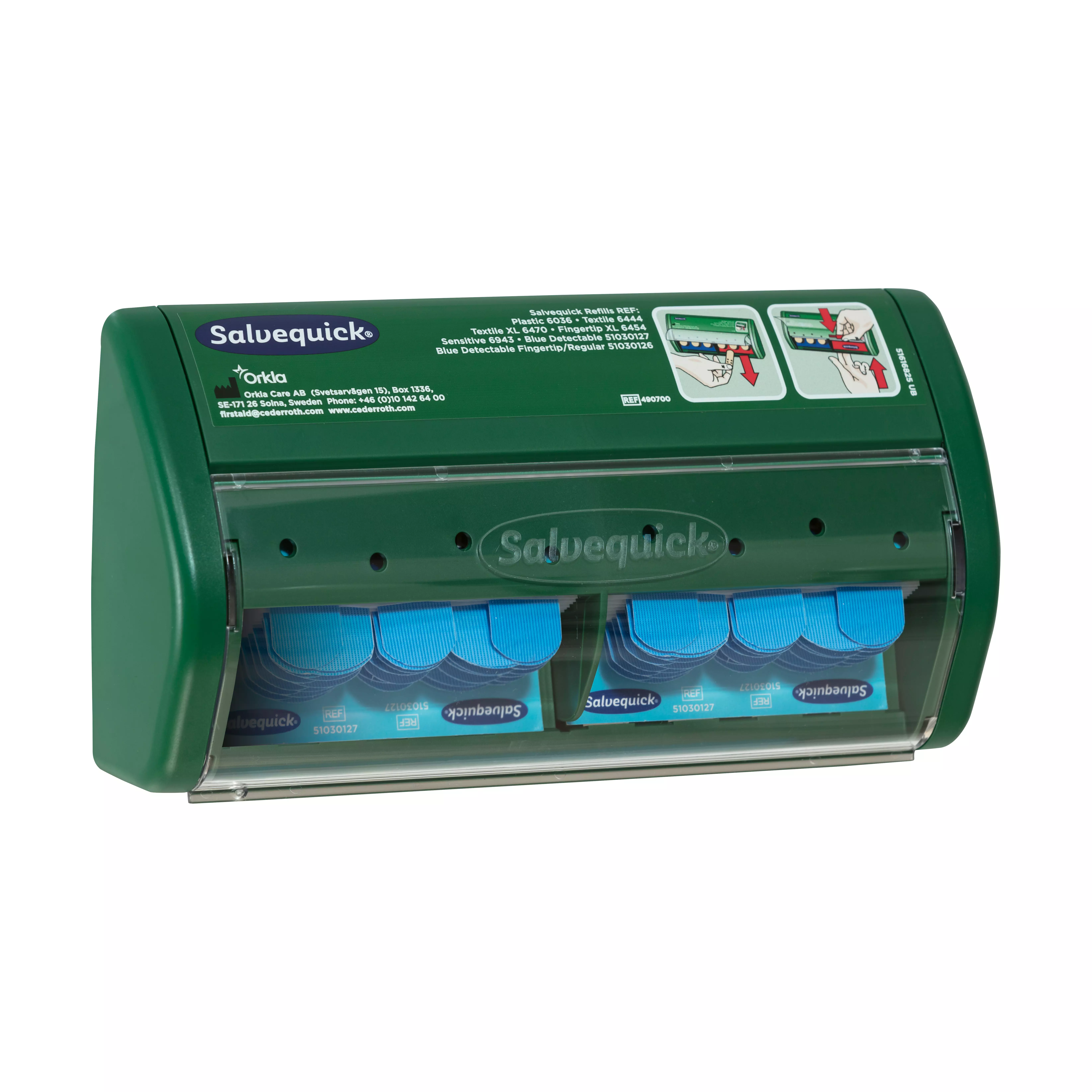 Salvequick® Sofortpflaster-Spender PRO, gefüllt